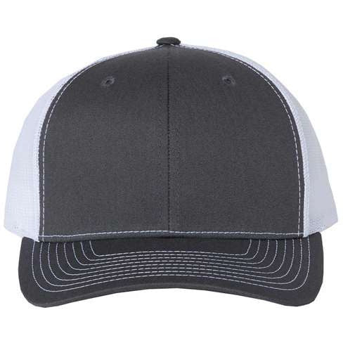 Charcoal/ White